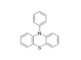 10-phenyl-10H-phenothiazine의 분자구조식