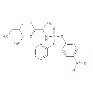 N-[(S)-(4-Nitrophenoxy)phenoxyphosphinyl]-L-alanine 2-ethylbutyl ester