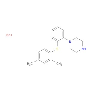 VORTIOXETINE HYDROBROMIDE 분자구조식