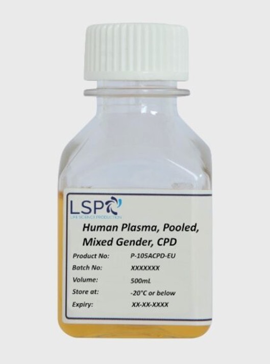 Human plasma, pooled, mixed gender, CPD