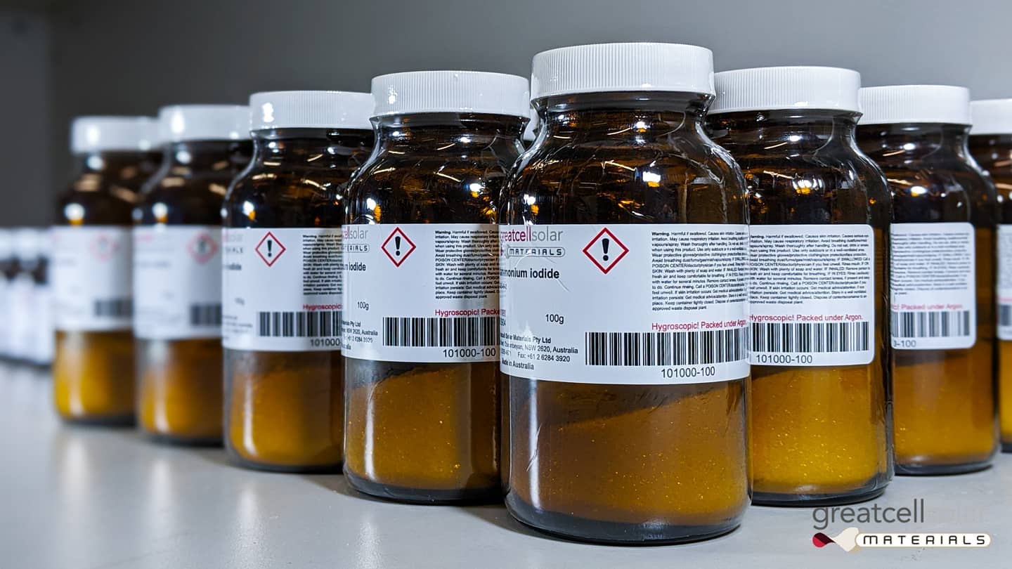 Greatcell Solar의 제품 포장 공정의 스냅샷