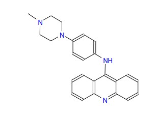 N-[4-(4-methylpiperazin-1-yl)phenyl]acridin-9-amine