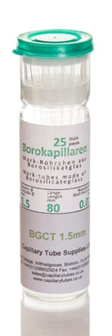 Borosilicate Glass Capillary Tubes