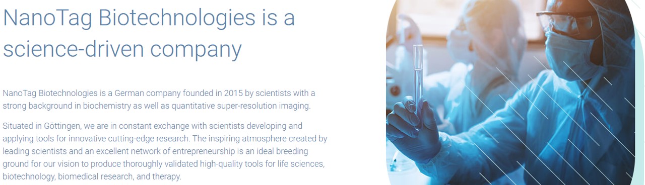 NanoTag Biotechnologies를 대표하는 이미지