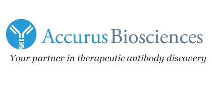 USBIO가 취급하는 Accurus Biosciences 로고